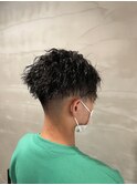 ガッチガチツイストパーマ