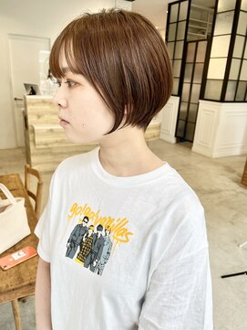 アテナ 六本松店(ATENA) 大人美人ショート　ショートボブ　atena六本松　川本