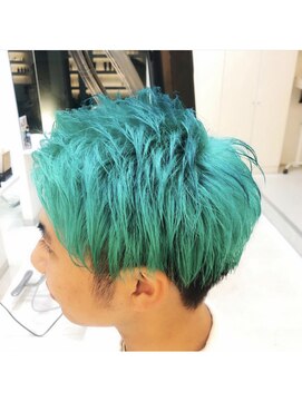 ヘアサロン ハーツ(hair salon HEARTS) Green hair