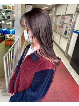 ティアドライブ(Salt concept Tear Drive) インナーカラー。サクラピンク