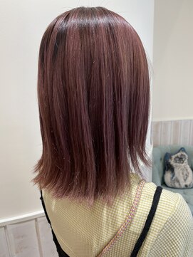 ネオリーブソラ 相模大野店(Neolive sola) 青みピンク/ブリーチ必須カラー