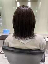 リー 尼崎(Lee)&nbsp;外はねベージュボブ