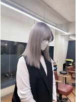 イノセンス 西宮北口店(innocence) 【富永】透き通る質感で作るホワイトグレー