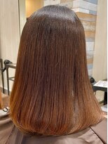 フォセット(Fossette)&nbsp;ナチュラルグラデーション×縮毛矯正