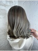 白髪ぼかしハイライトイルミナカラー¥15400