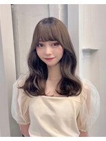 エル バイ ホーム(L by HOME)&nbsp;小顔に見えるヘア　顔まわりカット　透明感カラー　ガーリーヘア