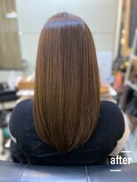 アキコ(AKIko) 艶感UPのストレートスタイル20代/30代/40代