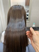 ケサラン 京都上桂(Kesalan) 梅雨、湿気に負けない艶々ロング髪質改善縮毛矯正30代40代50代