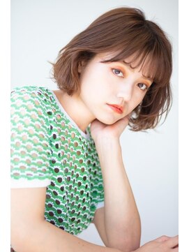 エアー 横浜(AIR) 【湯田】カジュアル！レイヤーボブ