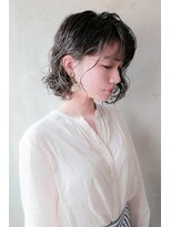 フィルドール(fild'or)&nbsp;【ボブに飽きた方に】ウェービーボブ × 透明感カラー