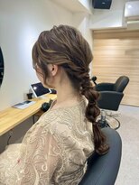 ナウアズ(now as.)&nbsp;1番人気！編みおろしアレンジ【向】