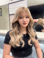 リリー(Lilley) 【lilley 稲永麻衣】ハネエクステ+ロングヘア+顔まわり+韓国ヘア