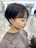 アッシュ 下北沢店(Ash) 黒髪でもかわいい耳掛けマッシュショート