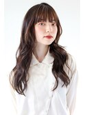 [河原塚七海]レイヤーカットで抜け感のあるゆるウェーブロング