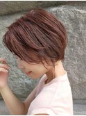 丸み束感ショート/ショートカット/ショートヘア/