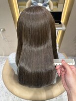 プアメリア 名古屋(Puamelia)&nbsp;グレージュ/ブリーチなし/髪質改善/透明感カラー