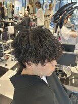 オーシャントーキョー(OCEAN TOKYO) メンズパーマツイスパ波巻きスパイラルマッシュセンターパート