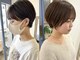 メルト 吉祥寺(melt)の写真/前髪ひとつで印象が変わる！小顔効果抜群◎[ショート/ボブ/顔周り/縮毛矯正/前髪カット/学割U24/吉祥寺]