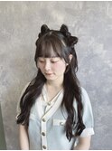 最強かわいいリボンヘアアレンジ/ヘアセット/推し活アレンジ