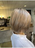 ショートレイヤーボブ