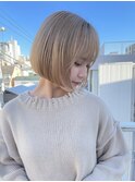 大人ガーリーボブ【ショートボブ/ボブ/ショート/前髪カット】