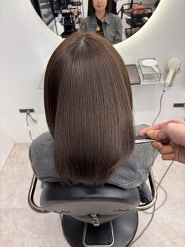 メルバイグラフ 梅田(mel by GRAFF) 【髪質改善】縮毛矯正/ロング/ミディアム/ボブ