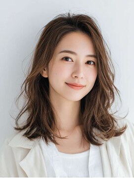 ニスル センター南店(NISURU） 似合わせカット/大人ガーリー/ダークアッシュ/着物/センター南