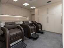 寝心地の良いシャンプー椅子でリラックス◎