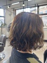 フルーノヘア 八幡駅(Hulu-no.hair) ボブパーマ