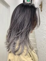 リコヘアー(LiCO HAIR)&nbsp;那覇/イメチェン/ピンクベージュ/アンブレラカラー/前髪