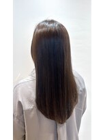 ロッカ(ROCCA)&nbsp;梅雨も怖くない！艶髪ブラウン×酸性ストレート 名東区×守山区