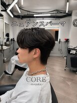 コア 新宿(CORE)&nbsp;韓国風ナチュラルニュアンスパーマ
