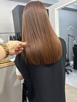 カミエ(kamie) 上質なブラウンセミロング×透明感のある仕上がり