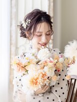 シャルメ 三宮店(CHARMER)&nbsp;ルーズなサイドシニヨン♪