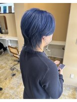 ナギ 栃木(nagi) コバルトブルー◎2ブリーチ~