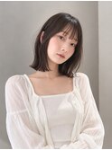 ハッシュカット/ボブレイヤーカット/顔周り/ショート/新宿/新宿