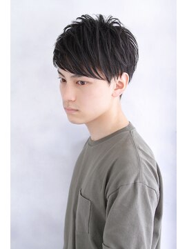 ブラン 天王寺(Blanc) 【Blanc】ナチュラルツーブロック×レイヤーマッシュ