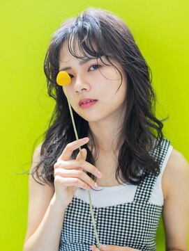 マウロア(MAULOA) 【MAULOA】束感ルルバングcurly hair