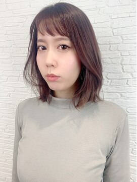 リオリス ヘア サロン(Rioris hair salon) エアリーボブ☆ピンクベージュ