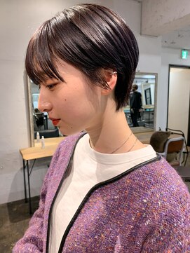 ヴェルダ 池袋店(verda) パープルアッシュとマッシュショート