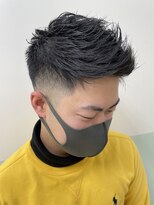 モリオフロムロンドン 泉南店(morio FROM LONDON)&nbsp;フェード×ジェットモヒカン