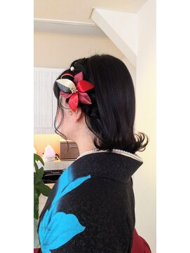 エルファイン 美容室(EL FINE) 袴ヘア