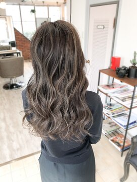 コース(CORS) 【CORS高崎】外国人風☆大人ハイライトカラーxグレージュ