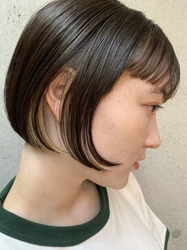 アピッシュ 国分寺(apish) お洒落可愛いミニボブ【apish長谷川祐三】