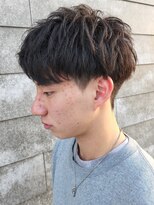 ニアウ 伊勢崎連取店(Niau)&nbsp;刈り上げナチュラルマッシュ波巻きツイストスパイラルパーマ