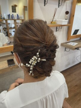 アモヘアー 城山店(amo hair) : セミロング ナチュラルアップ