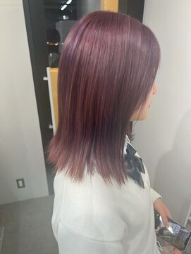 リグ 横浜(Lig.) ワインレッド/ケアブリーチ/ダブルカラー/ハイトーンカラー