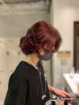 ニコ(niko) 【二村】一味変えたい方へ チェリーレッド