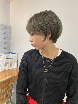 オルカ(orca) 【山本】オリーブカラー×マッシュショート