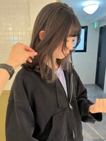 エミィ(emme)&nbsp;ミルクティカラー20代30代髪質改善ハイライトブリーチカット立川